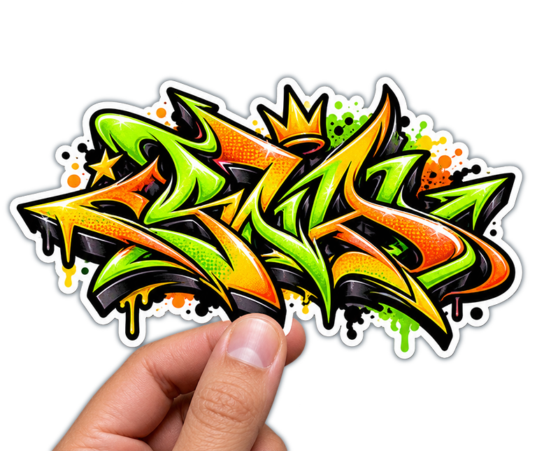 Downloadable graffiti art